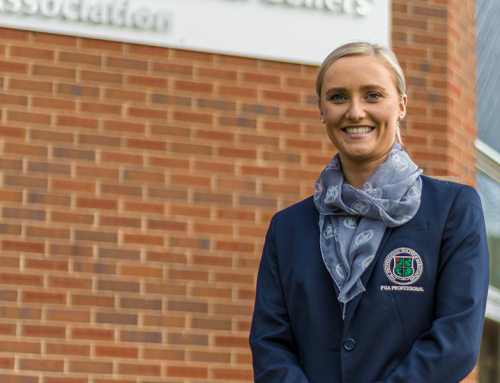 From not being able to see and walk to finishing her PGA qualification – Victoria Mallett